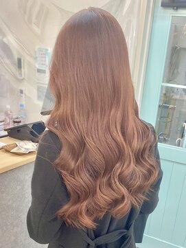 ラヴィエール(LAVIERE by R-EVOLUT) ハイトーンカラー/アプリコットオレンジブラウン【柏・柏駅】