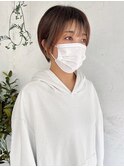 マッシュシュート　くすみベージュ