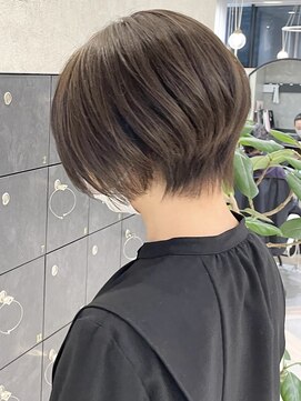 ザザ シンジュク(ZA/ZA shinjuku) 丸みのあるショートボブ