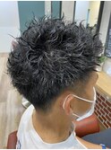 ショートツイストスパイラルパーマ
