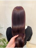 【ブルベさんおすすめカシスカラー♪】池袋 卒業式 髪質改善