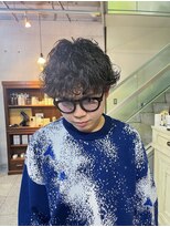 ヘアーデザイン アルエ(HAIR×design ARUE) 波巻きスパイラルパーマ/刈り上げマッシュ