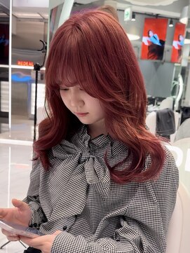 レディアル 渋谷(REDEAL) ワンホンヘア/韓国ヘア/ウルフ/前髪[レイヤーカット/渋谷