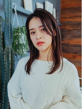 ポイントファイブバイソレイユ 小松店.5 by SOLEIL) ナチュラルストレート