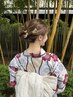 【平日限定＊2名割併用可】浴衣着付＋ヘアセット￥8,700（表参道/ヘアセット）
