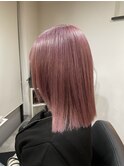#黒髪#ボブルフ#ネビージュ#小顔#ワンレン