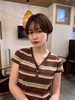 ビュートリアム ギンザ(BEAUTRIUM)&nbsp;マッシュショート・ニュアンスパーマ・ショートヘア・銀座
