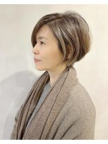 ラトリエコンタン(L´atelier Content)&nbsp;【LatelierContent Yumi】40代50代60代大人ショートボブ