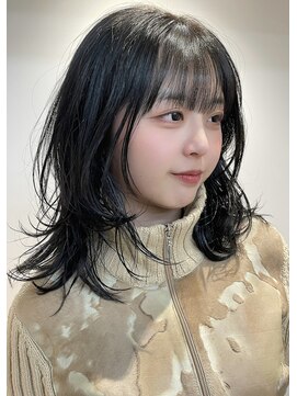 サロンドジョー(salon de joe) 【井上】レイヤーカット韓国顔まわり癖毛レイヤー縮毛矯正横浜