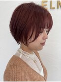 ＜ELMO. 兒玉＞ショート/ブリーチなしWカラー/ピンク