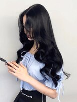 エル バイ アンキシム(elu by AHNKISM)&nbsp;くびれレイヤーカット韓国顔まわりオルチャン心斎橋