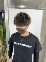 メンズサロン キング 梅田店(Men’s salon K!ng)&nbsp;波巻きツイストスパイラルパーマ/フェザーパーマ/眉毛