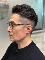 アポロカットステージ 相模大野店&nbsp;アップバング/ツーブロックマッシュ<理容室>[メンズ/相模大野]