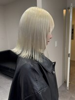 ベレーザ 渋谷(BELEZA)&nbsp;13003韓国ニュアンスカラーブリーチデザインレイヤーハイトーン