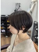 ショートボブ/くびれショート