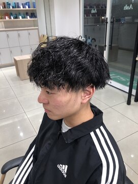 アッシュ 高幡不動店(Ash) 【Ash高幡不動店×田中】メンズ　ツイストスパイラルパーマ