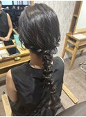 ☆ヘアアレンジ 編みおろし【辰己style】