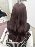 暗め6トーンラベンダー/ダブルカラー