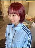 ベリーピンク★ブリーチなし