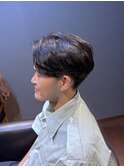 ビジネスツーブロックショート センターパート