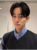 フェザーパーマ/サーフカール/刈り上げセンターパート/波巻き