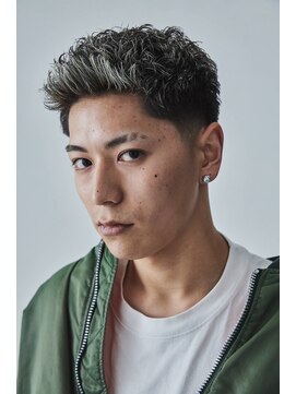 仙台　メンズカット　スパイキーショート　