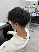 ツイストスパイラルパーマメンズパーママッシュ