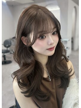 リッカ(LICCA) 【RINA】ダブルカラーでブラウンに☆似合わせレイヤーカット