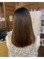 ヘアーメイク ダンス(hair make DANCE) まっすぐにしすぎない、自然にまとまるエアーストレート