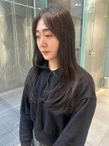 ガリカ 大名(Gallica) <ゲスト>動きのあるロングレイヤーに大人グレージュカラー