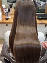 アップ(A+hair)&nbsp;縮毛矯正髪質改善水素トリートメント酸性ストレート艶髪