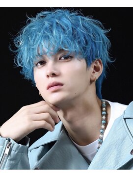 アストラ(ASTRA) MEN’S HAIR/波巻きツイストスパイラル/リバースセンターパート