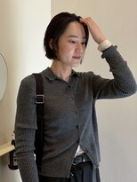 グラッド(glad)&nbsp;ナチュラル前下がりショートボブ