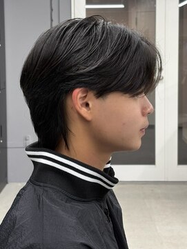 エルマーク 松山(L-MARK) マッシュヘア/フェザーパーマ/メンズヘア/men's