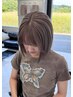 【カラートリートメント】ケアカラー+トリートメント/岡崎 ¥8800~