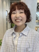 ムクコア(Muk CORE)&nbsp;川崎くびれハンサムマッシュショートボブパーマカラー白髪染め