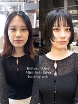 ニーィ バイ カータ(Niii by CARTA)&nbsp;Mini bob layer/azu