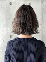赤れんがアネックス(ANNEX)&nbsp;似合わせカット外ハネボブパーマミニボブ切りっぱなし