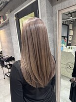 ルイス(L'wis)&nbsp;ラベンダーミルクティーグレージュ、ケアブリーチ！
