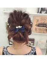 ベルフェミンクレイル(Belle femin CLAIRE)&nbsp;ダブルリボンアップ★masamistyle