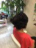カット+パーマ+トリートメント　￥9300