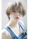 『December』ブルージュで柔らかく！小顔ハンサムショート☆