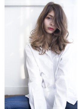 イースタイル 桂店(e-style) 無造作MIXカールで色っぽロングヘア