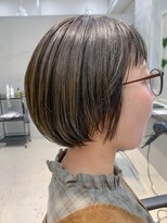 テトヘアー(teto hair)&nbsp;伸ばしかけ、ボブ、マッシュ、オリーブベージュ