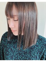 ヘアメイク ミッカ(HAIR MAKE MICCA)&nbsp;ナチュラルストレートヘア◎ 杉浦 恵