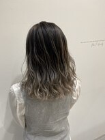 チェレ ロッソ 金剛店(Chere rosso)&nbsp;バレイヤージュ×グレージュ×オージュア