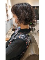 メルト 吉祥寺(melt) 【高塚栞里】大人可愛いショートボブ くりっとパーマ 20代30代
