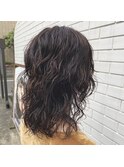 アンニュイ　パーマ　ダメージ毛でもしっかりパーマ