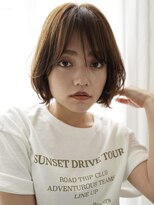 エル 横浜(eL)&nbsp;【eL 横浜】シースルー 小顔　ひし形　ワンカール　ボブ　(大島)