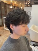 波巻きパーマ/ツイスパ/マッシュ/絶壁解消/メンズカット